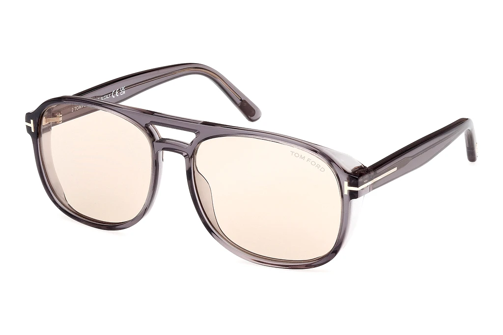 Tom Ford   FT1022 20E braunGlänzend Grau
